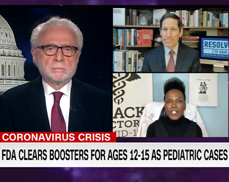 2022 01-03 Dr. Ala Stanford appeares on The Situation Room with Wolf Blitzer